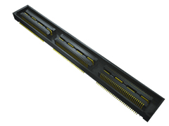 Samtec QSH Series Straight Surface Mount PCB Socket, 80-Contact, 2-Row, 0.5mm Pitch, Solder Termination