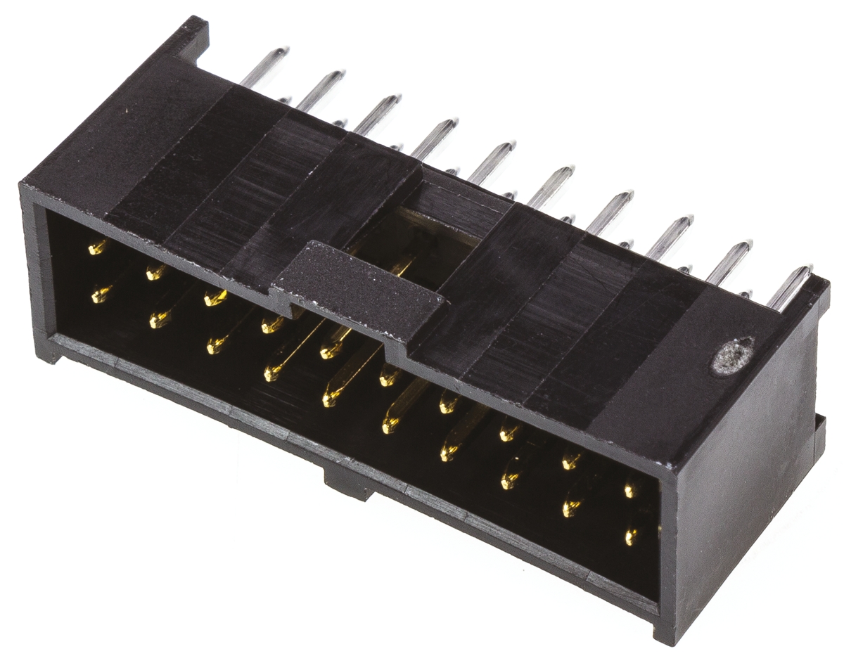 Molex C-Grid III Series Straight Through Hole PCB Header, 20 Contact(s), 2.54 mm Pitch, 2 Row, Shrouded