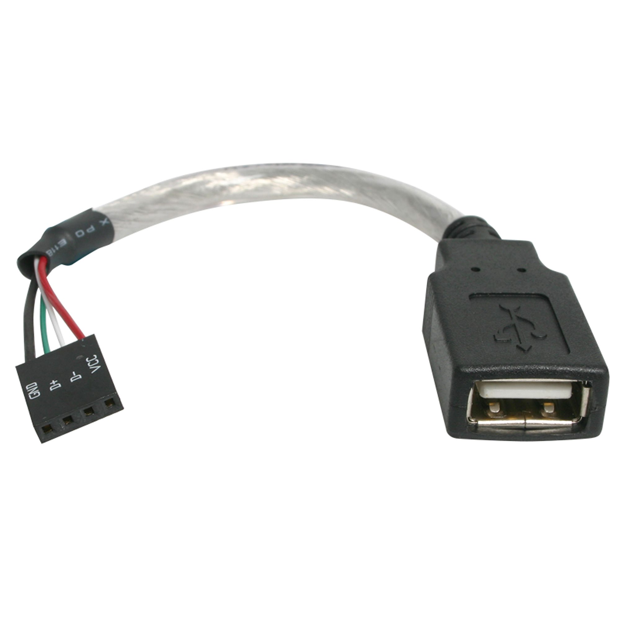 StarTech.com USB 2.0, Female 4 Pin IDC to Female USB A, 480Mbps, 150mm