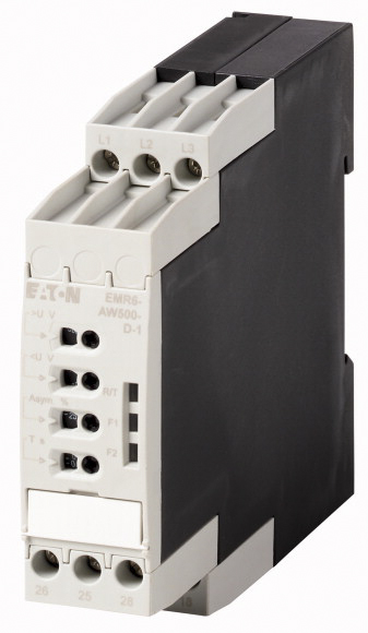 Eaton Phase, Voltage Monitoring Relay, 3 Phase, 300 → 500V ac, DIN Rail