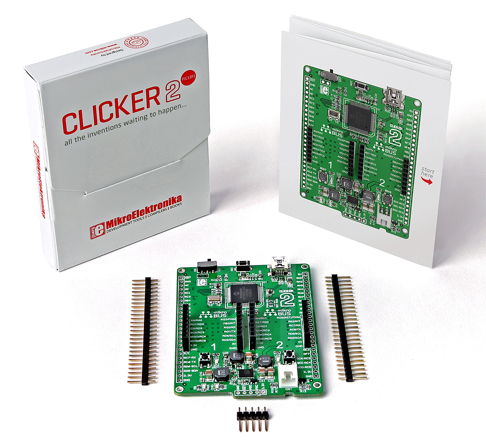 MikroElektronika Clicker 2 Add On Board MIKROE-1684