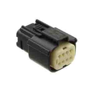 Molex, 33472 8 Way Nylon Connector Housing, Black