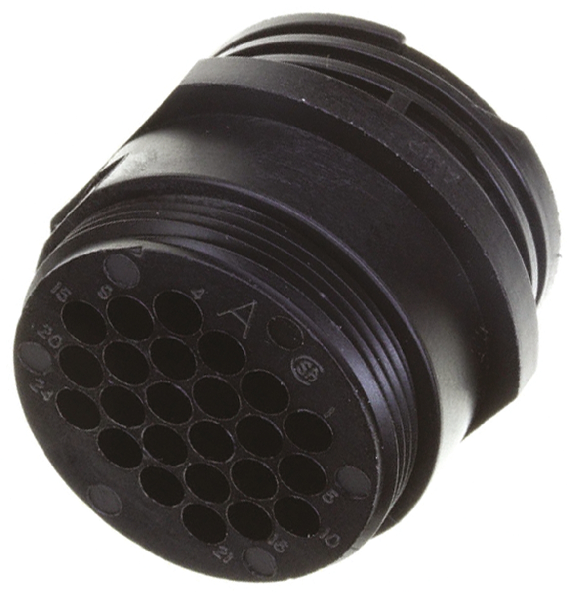TE Connectivity Circular Connector, 24 Contacts, Cable, Standard Connector, Socket, Male, CPC Series
