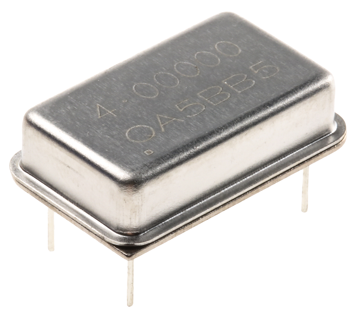 QANTEK, 4MHz Clock Oscillator, ±50ppm HCMOS, 14-Pin DIP14 QX14T50B4.000000B50TT
