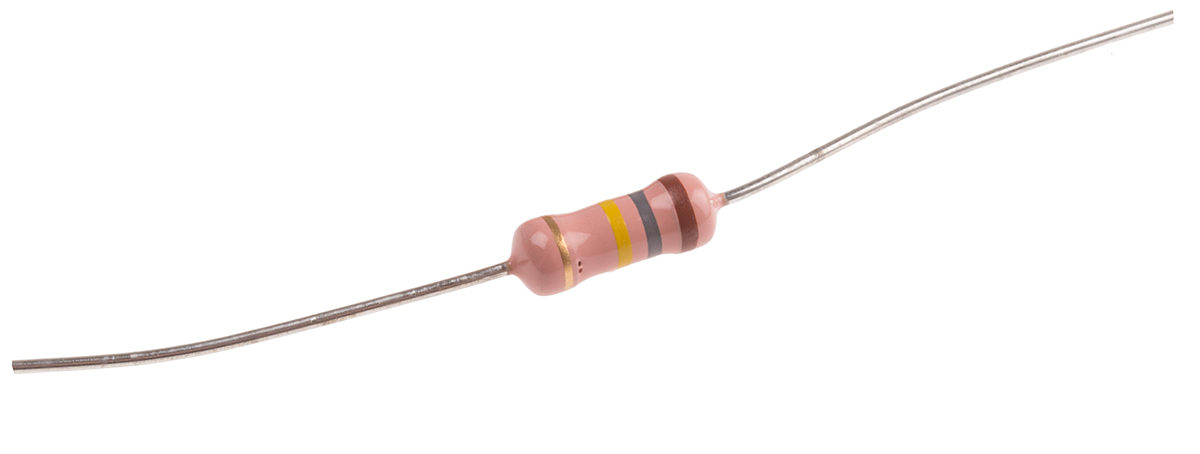 RS PRO 180kΩ Carbon Film Resistor 2W ±5%