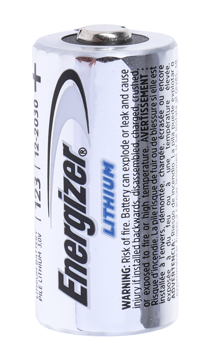 Energizer Lithium Manganese Dioxide 3V, CR123A Camera Battery