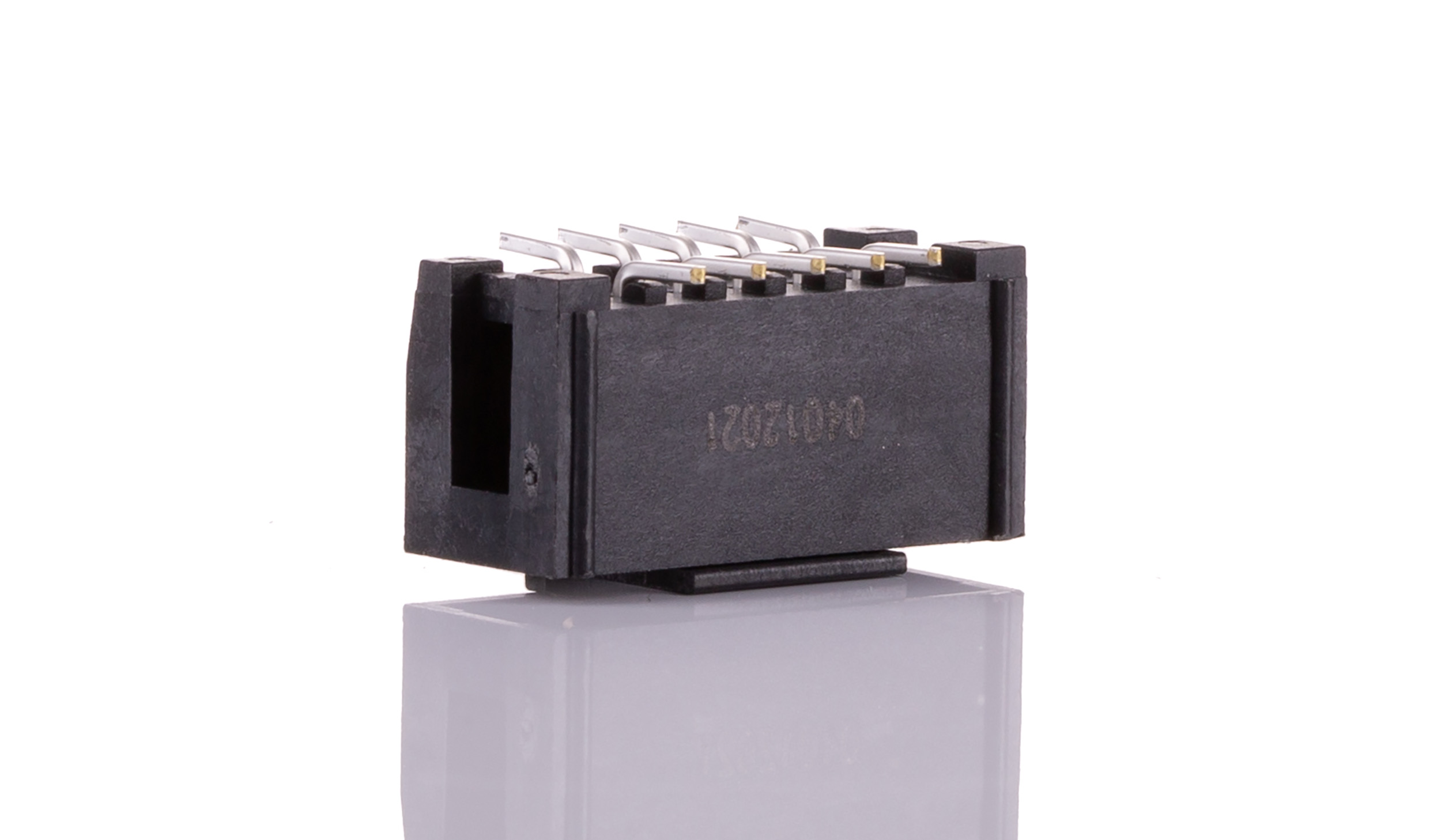 3M D2500 Series Straight Surface PCB Header, 10 Contact(s), 2.54 mm Pitch, 2 Row, Shrouded