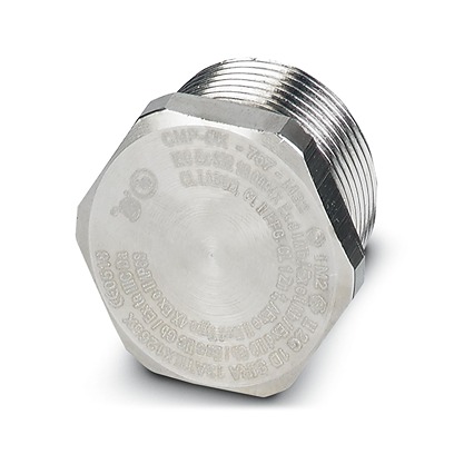 Phoenix Contact, M32, 32mm Hole Diameter, Nickel Plated Brass, 32mm Diameter, Threaded