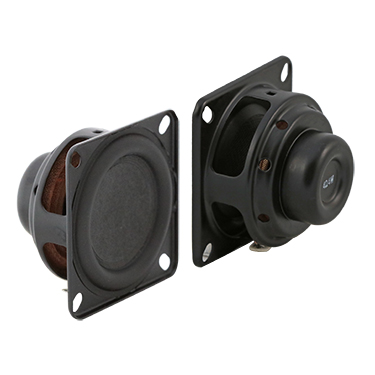 RS PRO 4Ω 4W Miniature Speaker, 42.5 x 42.5 x 28.2mm