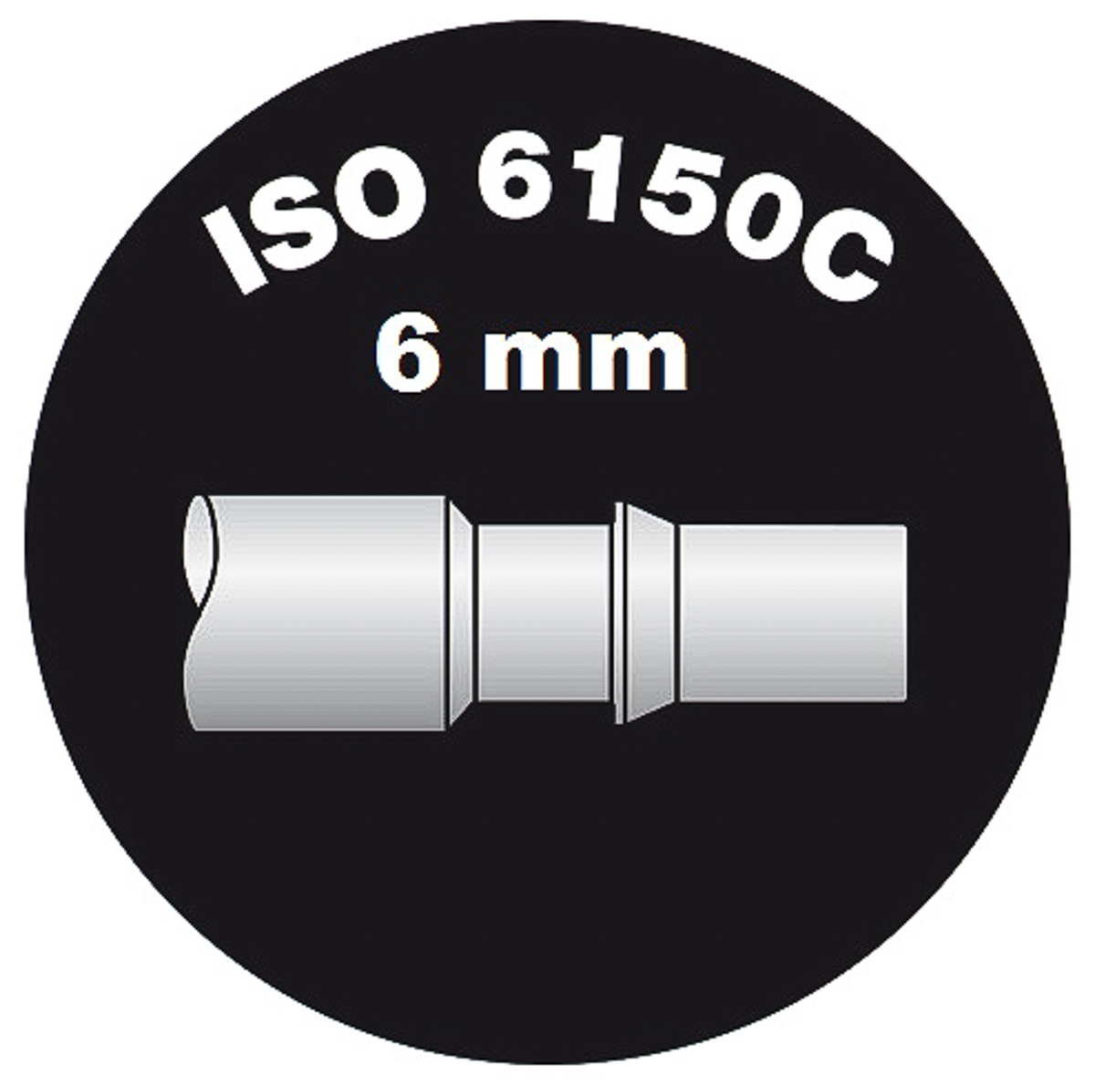 PREVOST Treated Steel Plug for Pneumatic Quick Connect Coupling, 10mm Hose Barb