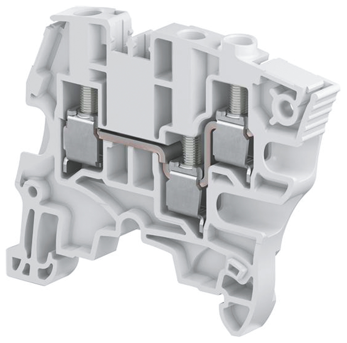 Entrelec1SNK506021R0000 ZS6 Series Standard Din Rail Terminal, 4mm², Single-Level, Screw Termination, ATEX