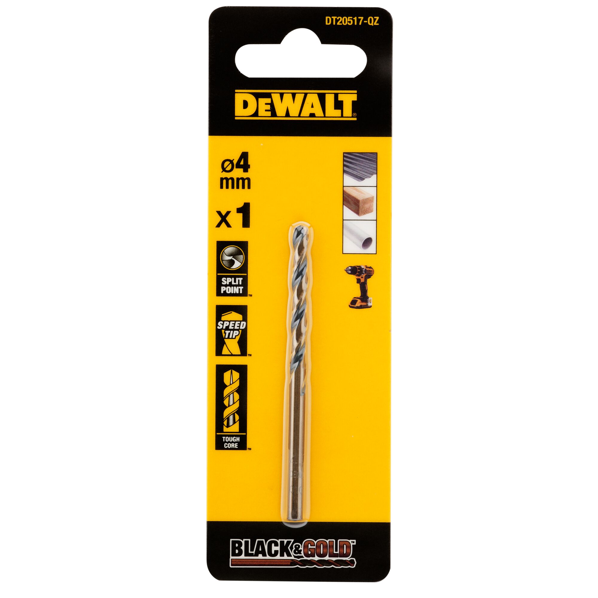 DeWALT DT205 Series, 4mm Diameter