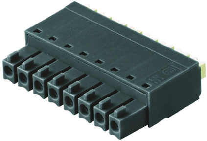 Weidmuller, 3.81mm Pitch, BC 3.81, 5 Way, , Pluggable Terminal Block, Plug, Through Hole, Push In Termination,