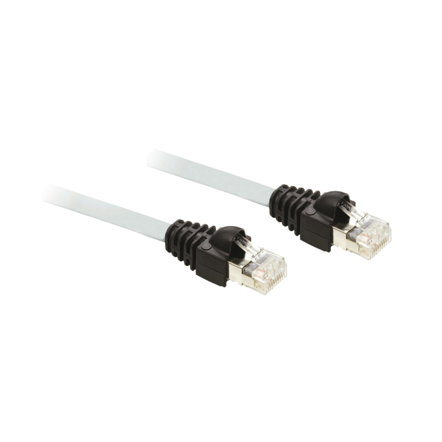 Schneider Electric, 5m, White RJ45 to Male RJ45 Male, Shielded, Terminated