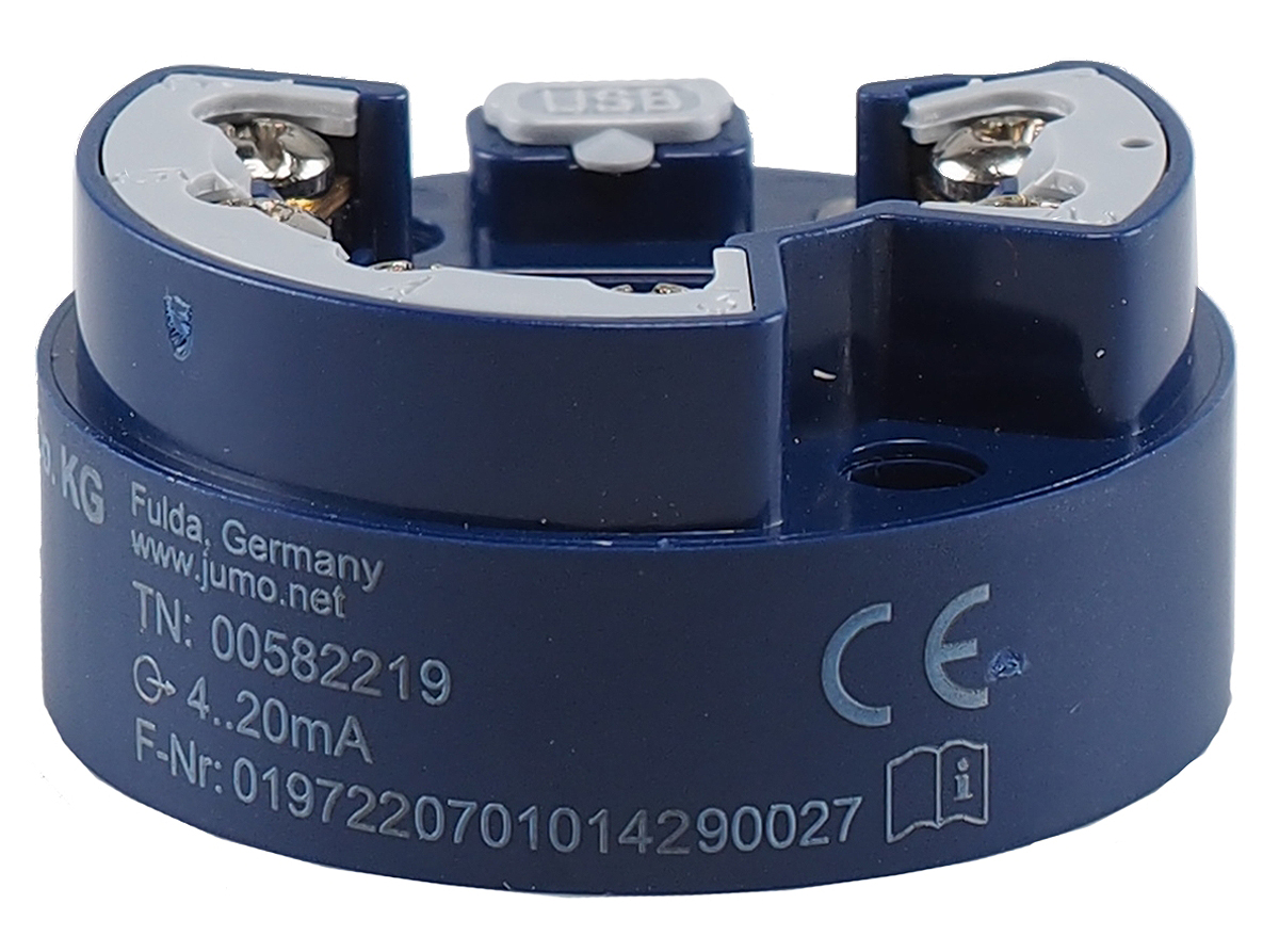Jumo dTrans T05 Temperature Transmitter PT100 Input, 11 → 35 V
