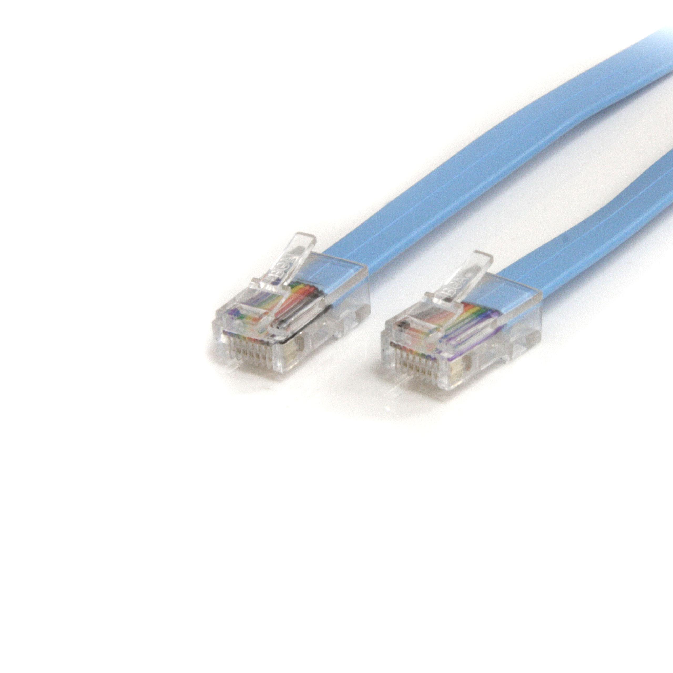 StarTech.com, 1.8m, Blue RJ45 to Male RJ45 Male, Terminated PVC Sheath