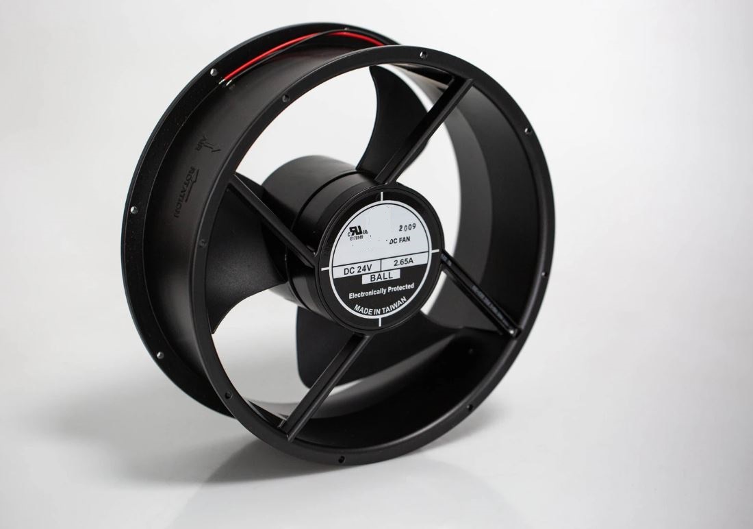 RS PRO Axial Fan, 24 V dc, DC Operation, 1444.1m³/h, 64W, 2.65A Max, 254 x 88.9mm