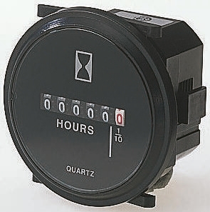 Kubler HR 76.2 Hour Meter, 6 Digit, 115 V ac