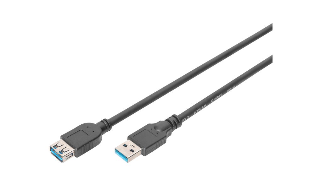 Digitus USB 3.0, Male USB A to Male USB A, 3m