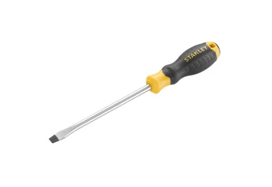 Stanley Flared Insulated Screwdriver, 8 mm Tip, 150 mm Blade, 332 mm Overall