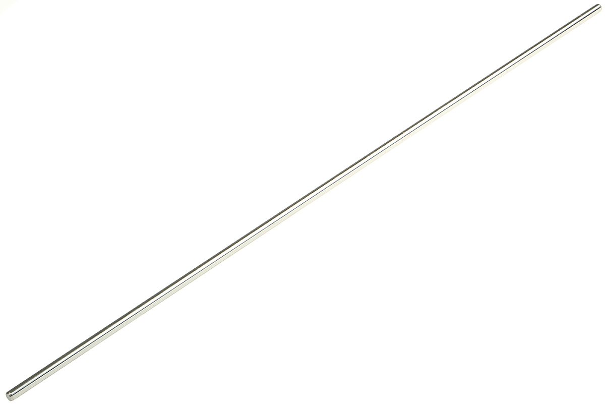 Bosch Rexroth 0.4m Long Steel Closed Bush Shaft, 5mm Shaft Diam. , Hardness 60HRC, h6 Tolerance