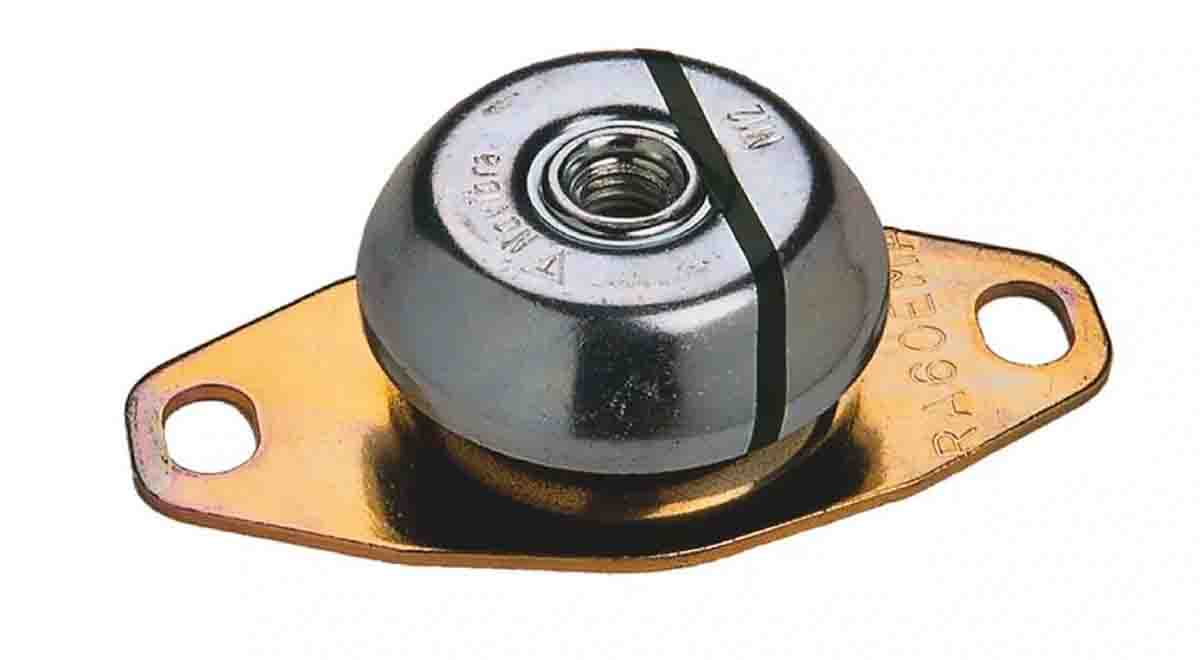 Trelleborg Novibra Round M10 Anti Vibration Mount with 80kg Compression Load