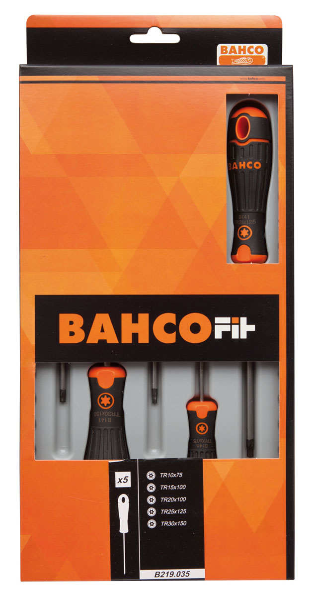 Bahco B219.035 Torx Torx, 5-Piece