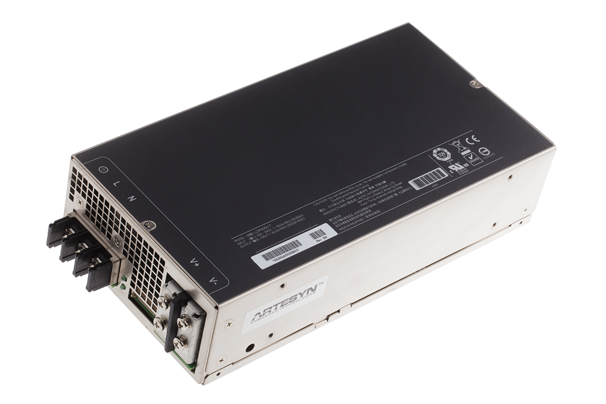 Artesyn Switching Power Supply, 36V dc, 43A, 1.5kW, 1 Output, 90 → 264V ac Input Voltage