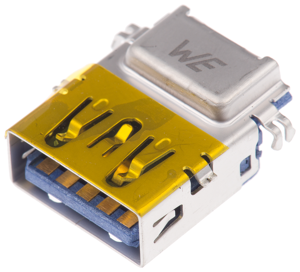 Wurth Elektronik Right Angle, Through Hole, Socket Type A 3.0 USB Connector