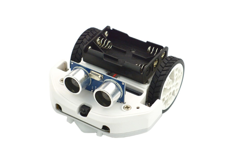 micro: Maqueen Lite w/ Skin (White) - micro:bit