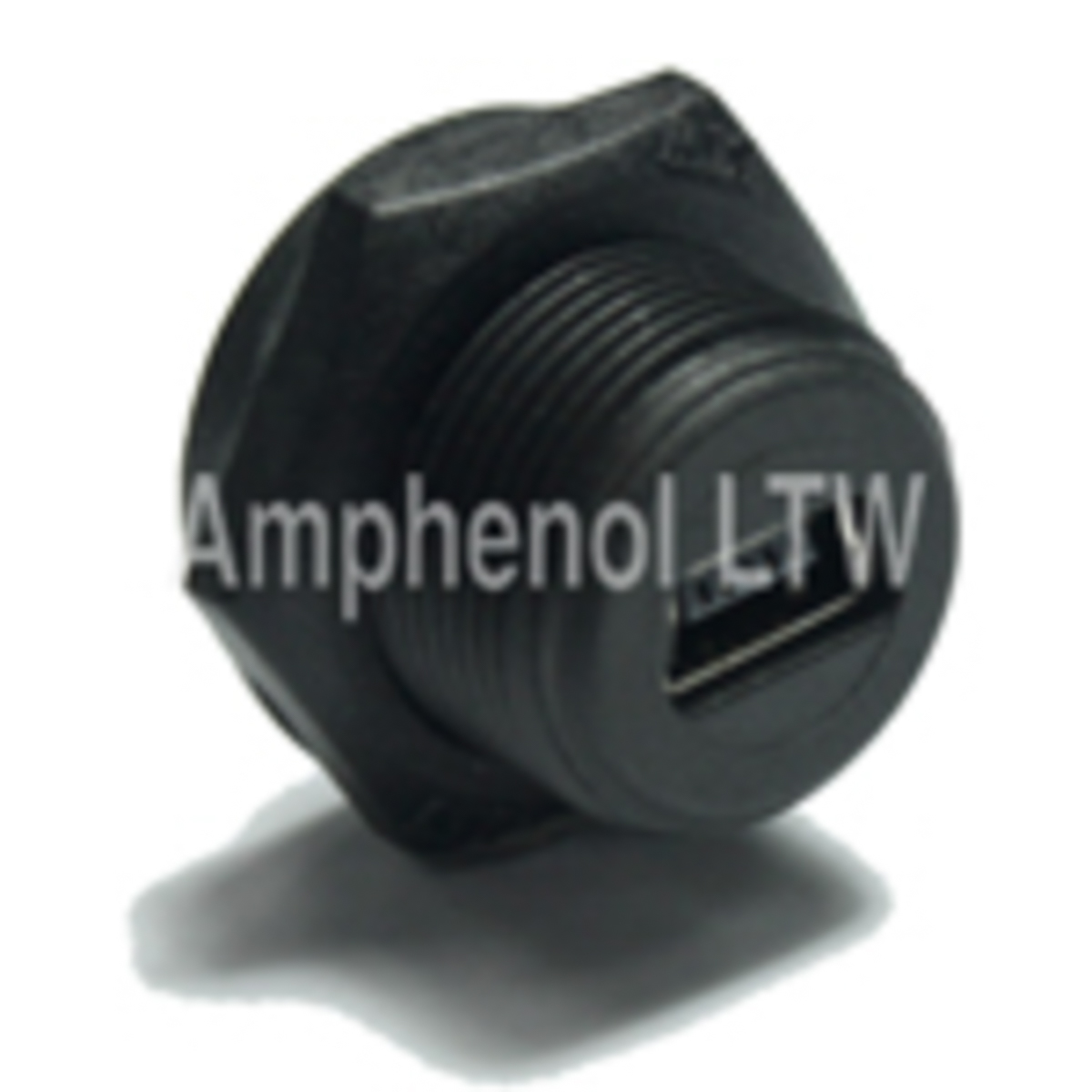 Amphenol Industrial Straight, Panel Mount Type B IP67 USB Connector