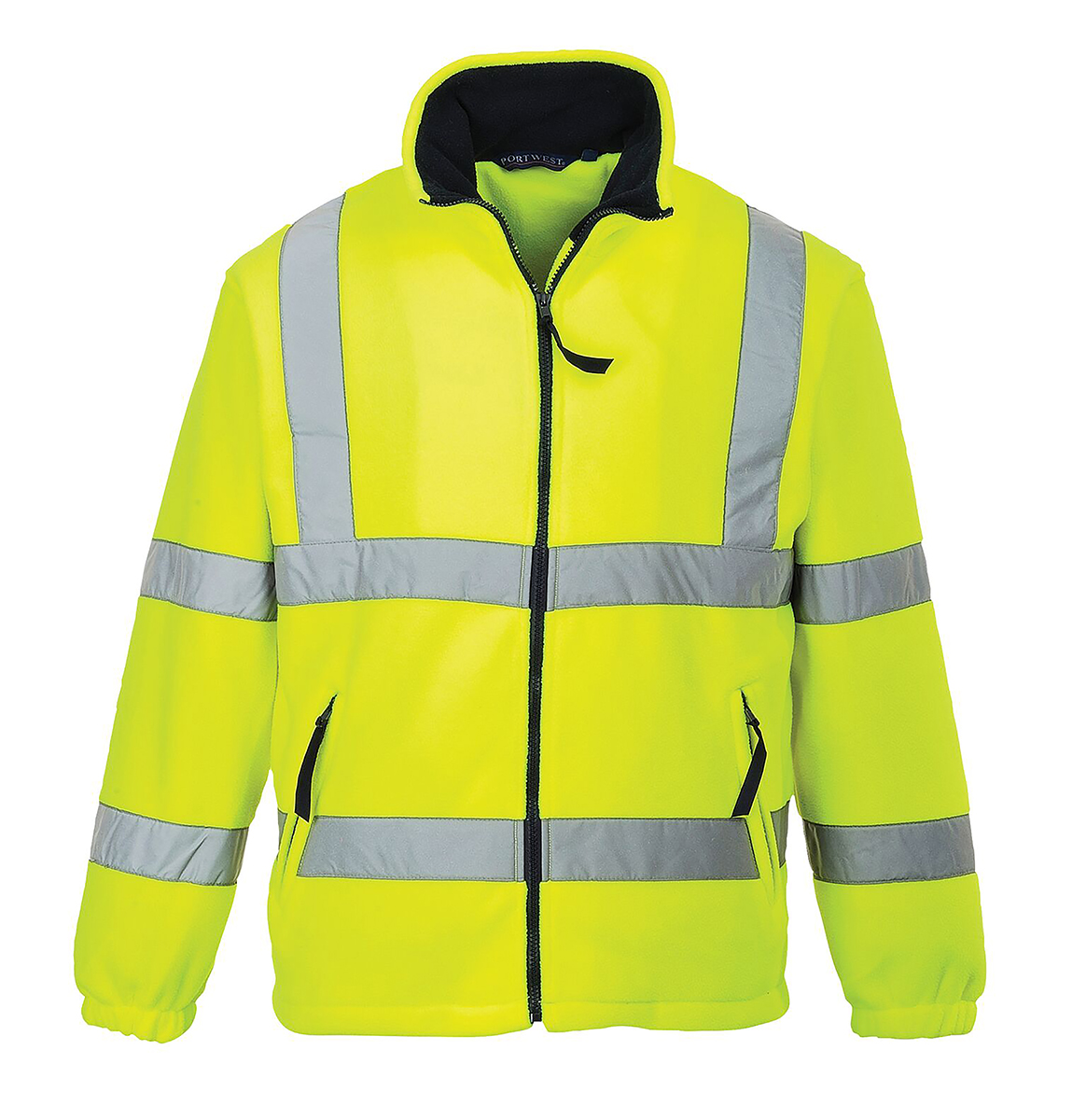 Portwest Yellow Men Hi Vis Fleece, M