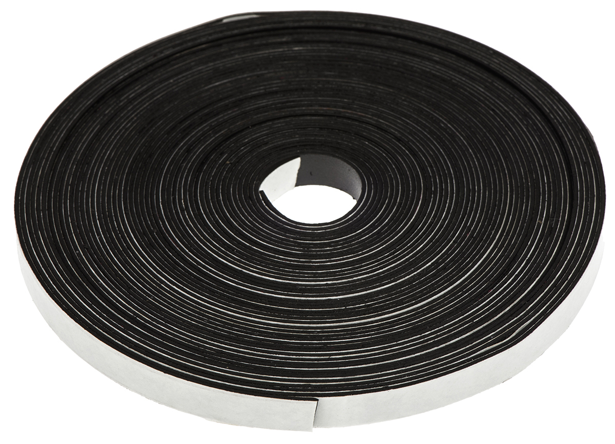 10m Magnetic Tape, Adhesive Back, 0.75mm Thickness