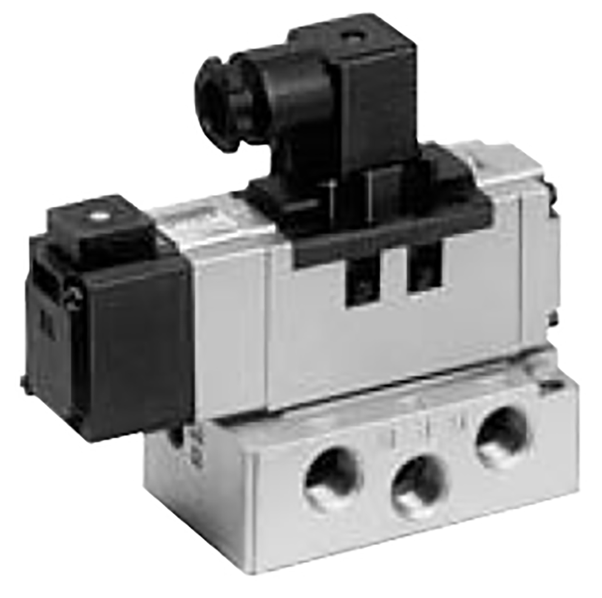 SMC Pneumatic Solenoid Valve - Solenoid/Spring EVS Series