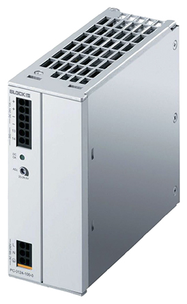 Block PC Switched Mode DIN Rail Power Supply, 85 → 264 V ac / 120 → 373V dc ac, dc Input, 24V dc dc