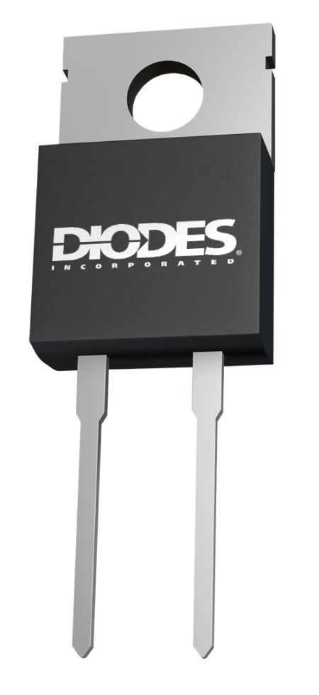 DiodesZetex 600 V Rectifier & Schottky Diode General Purpose 2-Pin TO-220AC