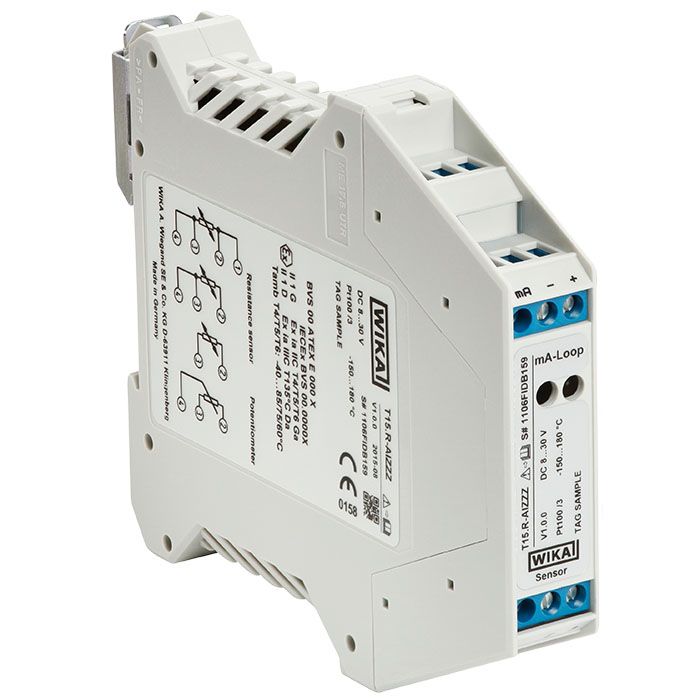 WIKA T15 Temperature Transmitter PT100 Input