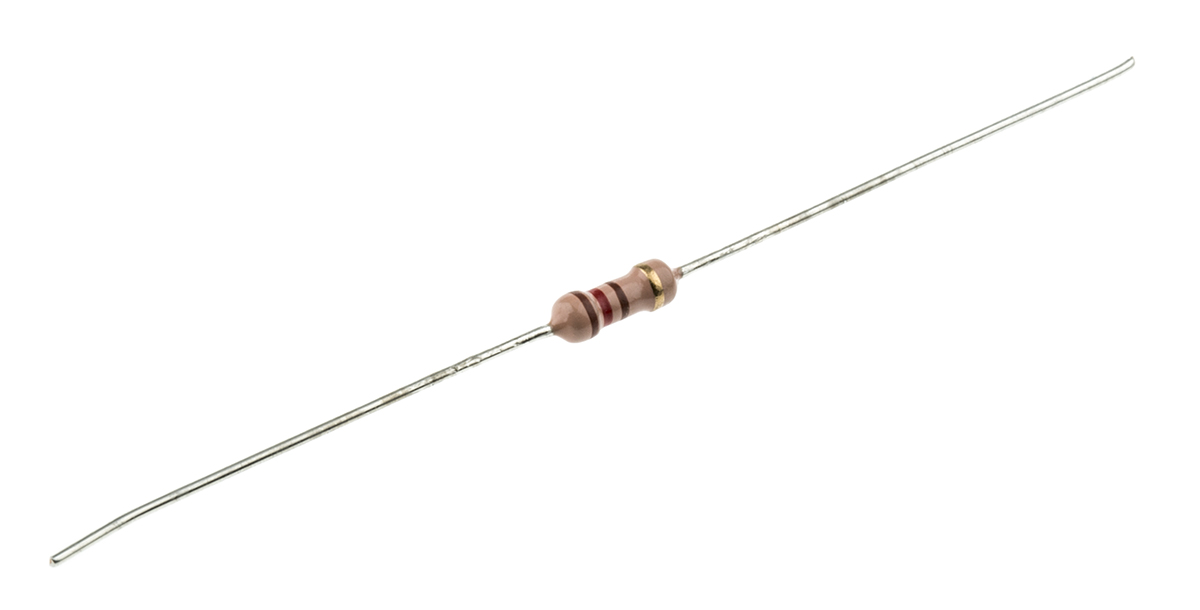 RS PRO 120Ω Carbon Film Resistor 0.5W ±5%