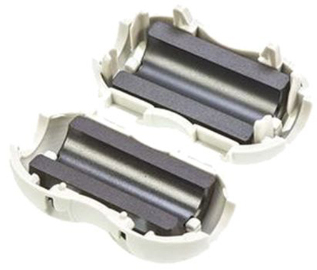 Wurth Elektronik Openable Ferrite Sleeve, 19 x 19 x 30.3mm, For EMI Suppression, Apertures: 1, Diameter 5mm