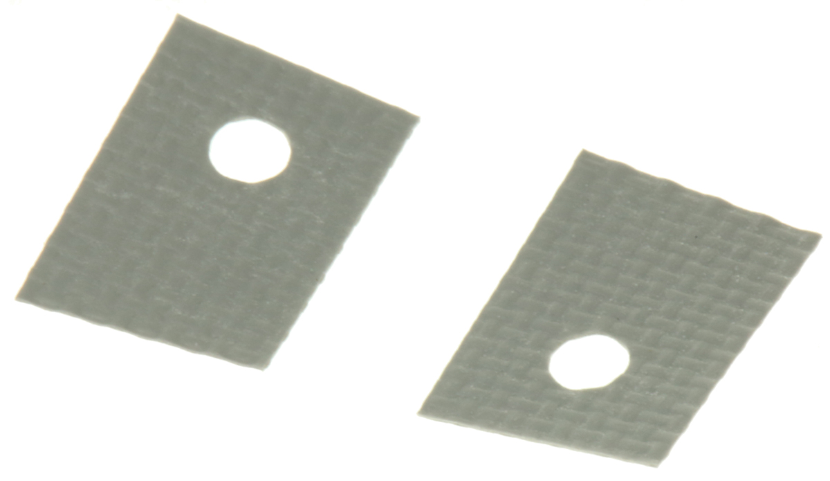 Bergquist Thermal Interface Pad, 0.178mm Thick, 0.9W/m·K, Fibreglass, 11.1 x 7.92mm