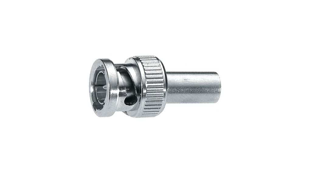 Huber+Suhner 11_BNC Series, Plug Cable Mount, IDC BNC Connector, Crimp Termination, Straight Body
