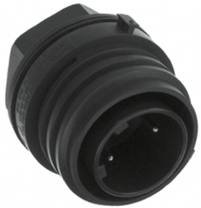 Bulgin Circular Connector, 2 Contacts, Panel, Socket, Female, IP68, EXPlora EXP Series