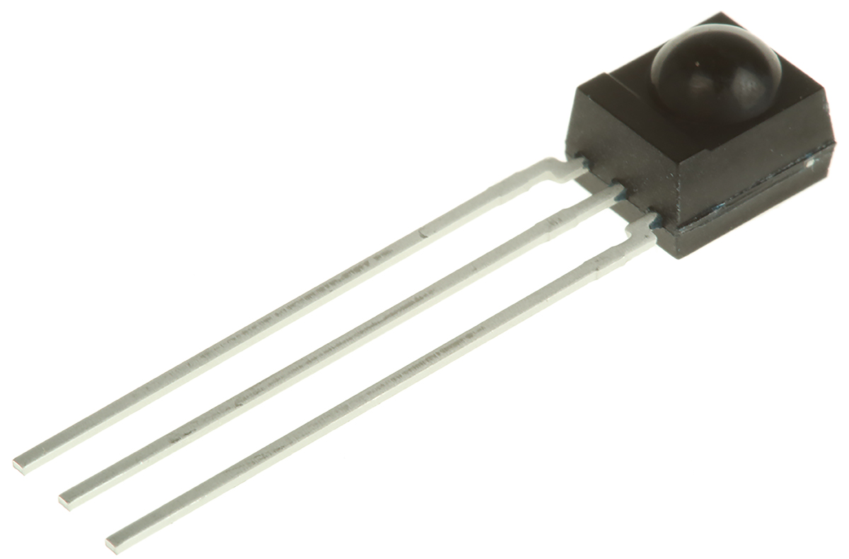 Vishay TSOP4840, 40kHz IR Receiver, 950nm, 45m Range, Through Hole, 6 x 5.6 x 6.95mm