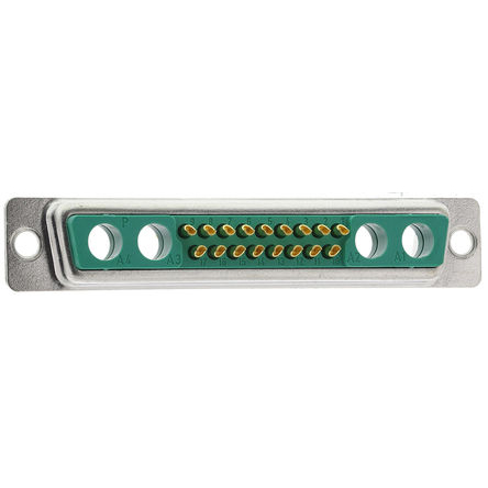 FCT from Molex FM 21 Way Panel Mount D-sub Connector Plug