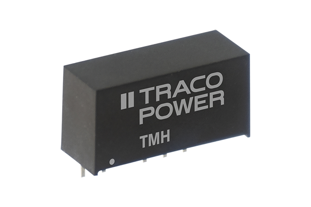 TRACOPOWER TMH DC-DC Converter, ±5V dc/ ±200mA Output, 10.8 → 13.2 V dc Input, 2W, Through Hole, +85°C Max Temp