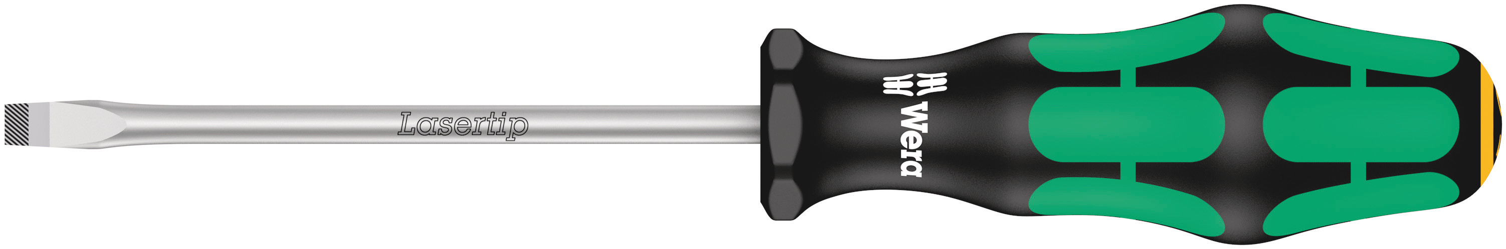 Wera Slotted  Screwdriver, 5 mm Tip, 100 mm Blade, 198 mm Overall