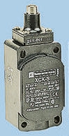 Telemecanique Sensors XCKS Series Plunger Limit Switch, NO/NC, IP65, DP, Plastic Housing, 240V ac Max, 3A Max