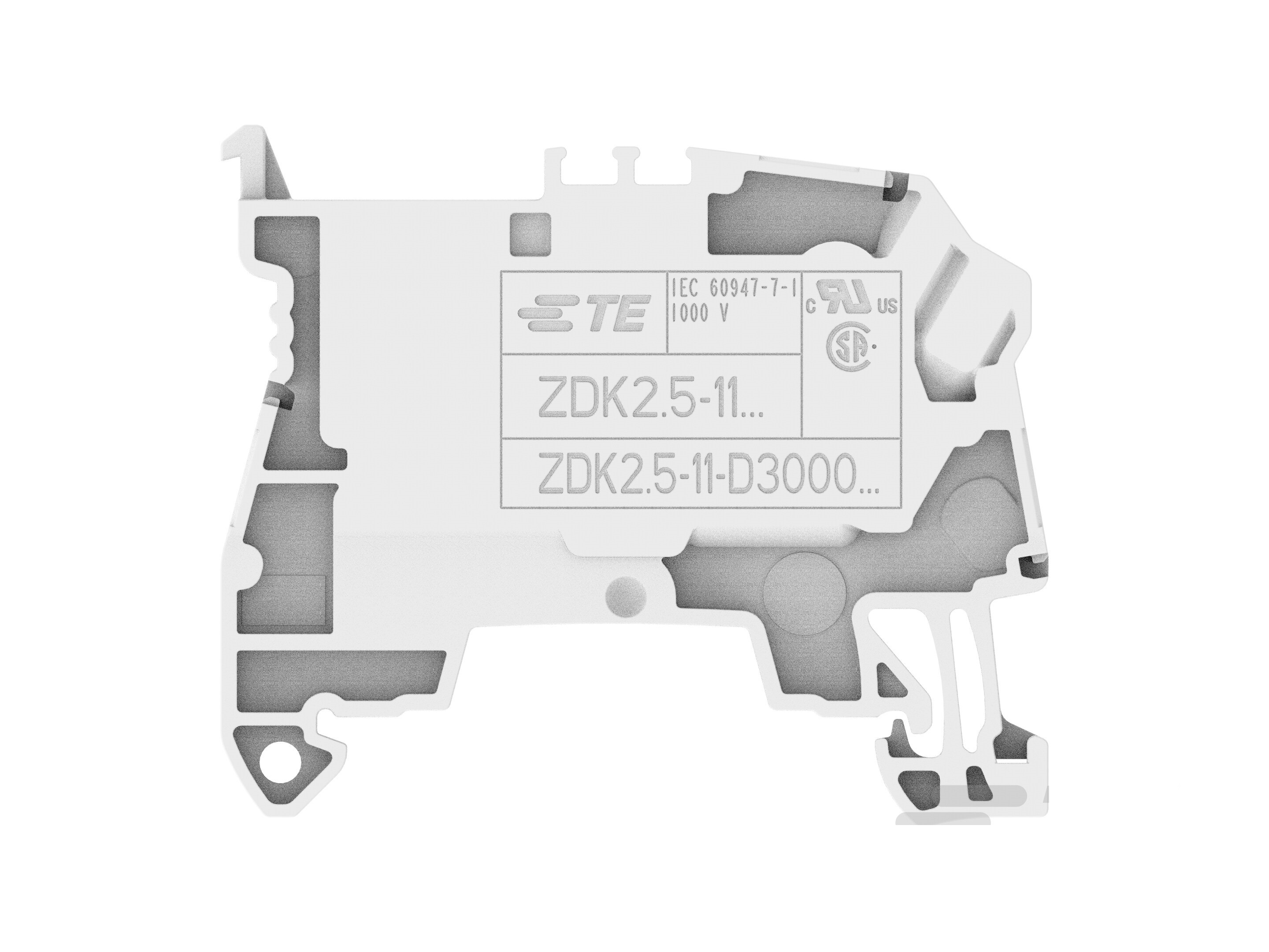 Entrelec 1SNK Series Pluggable Terminal Block, 2-Contact, 1-Row