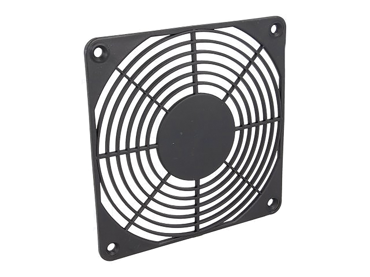 Sunon PB-12 Series Plastic Finger Guard for 120mm Fans, 105mm Hole Spacing, 120 L x 7 Wmm
