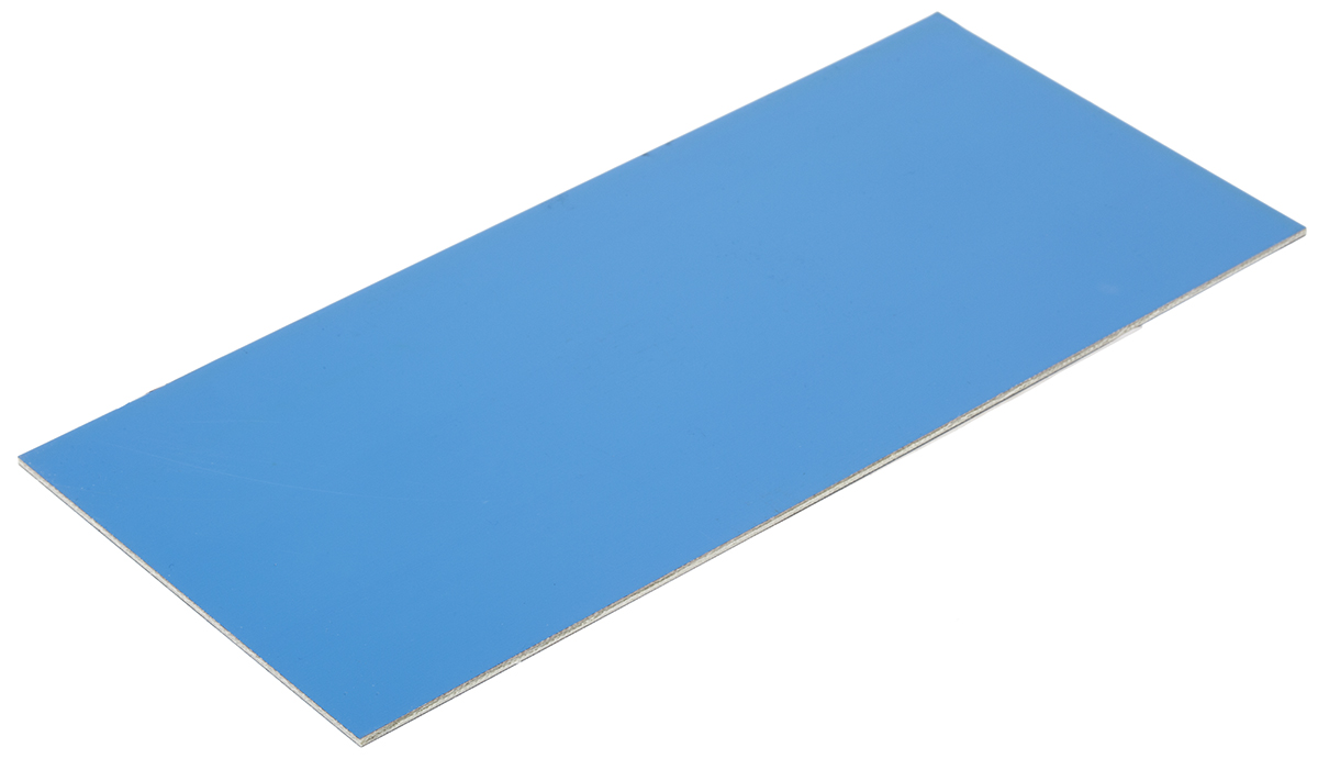 03-5109, Double-Sided Copper Clad Board FR4 With 35μm Copper Thick, 100 x 220 x 1.6mm
